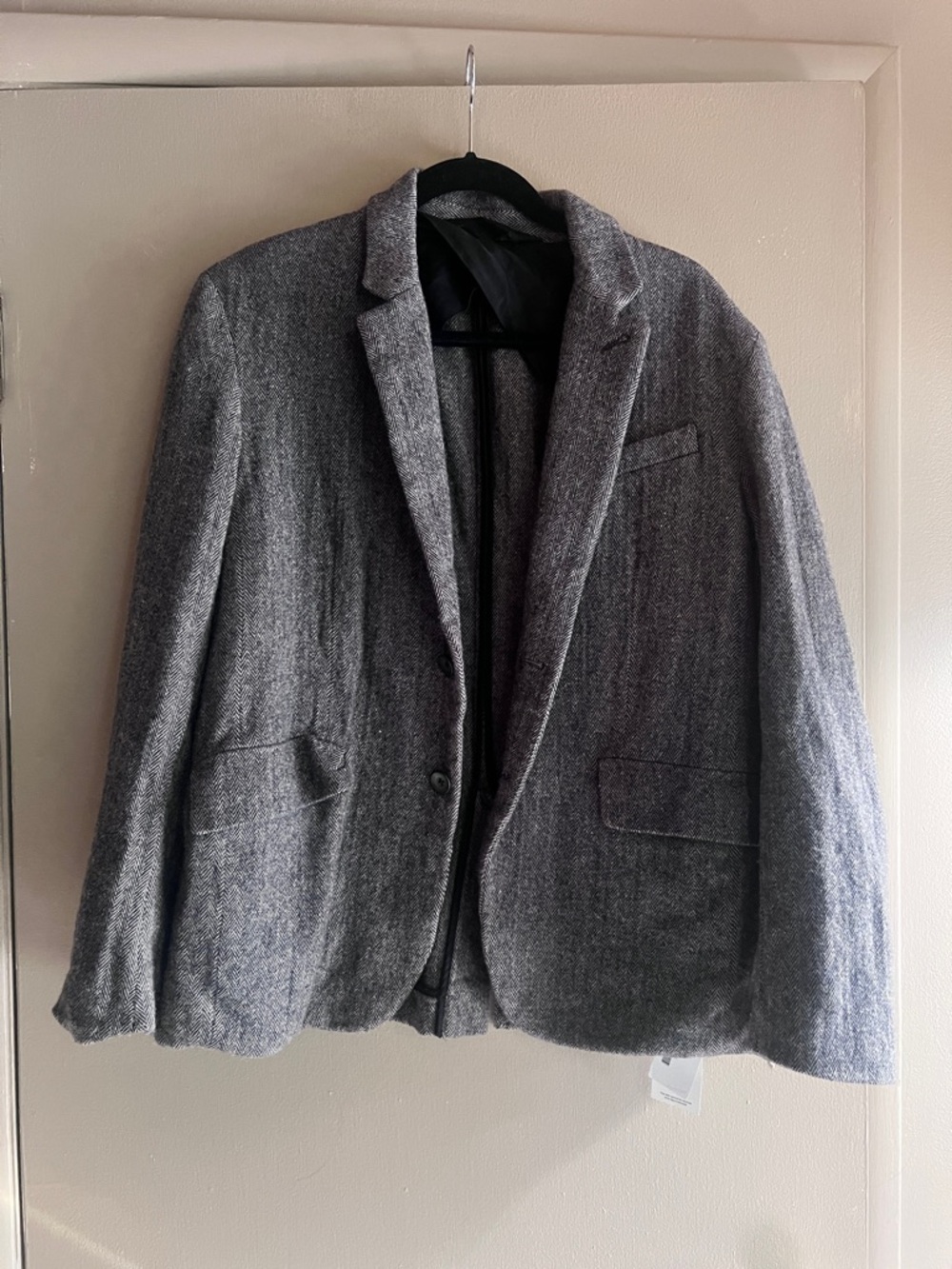 Rag and bone Gray tweed Men's Blazer - Classic Tailored Blazer
